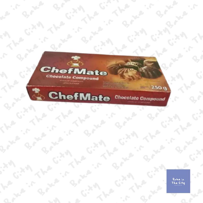 

Cokelat Dark Compound Chefmate - 250g