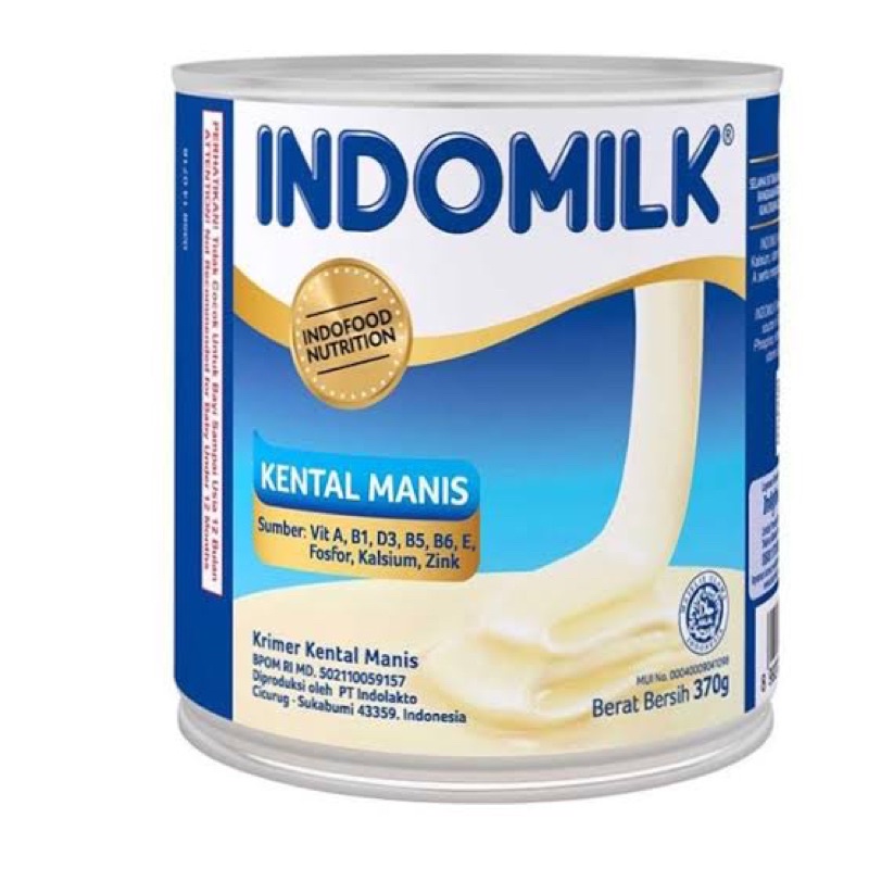 

Indomilk Susu Kental Manis Plain 370 Gram