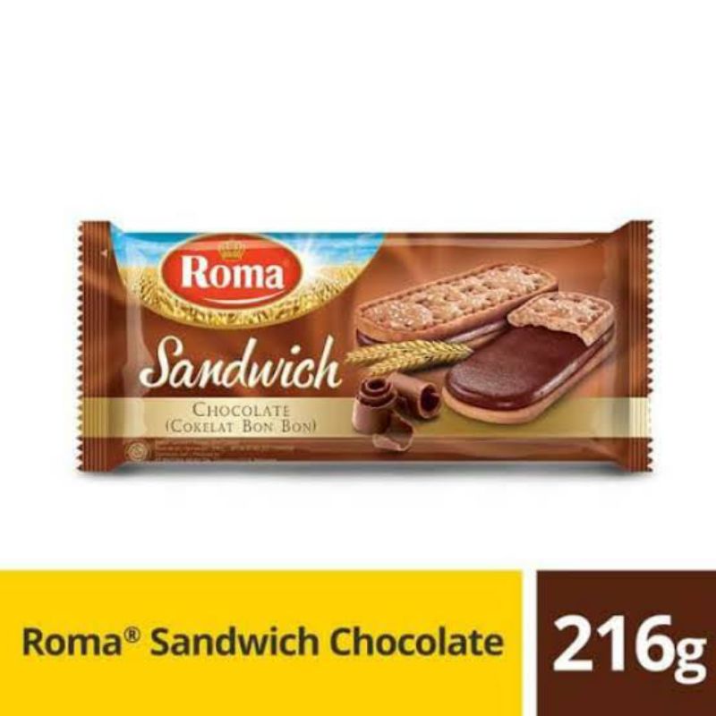 Roma Sandwich Chocolate 189g