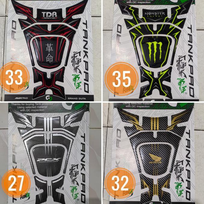 Aksesoris Honda Pcx 150 Deckpad Tankpad Sticker Stiker Timbul Motor