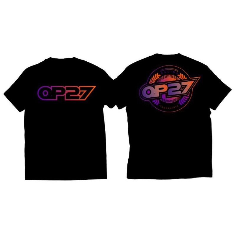 Tshirt kaos op27 factory new rainbow #030