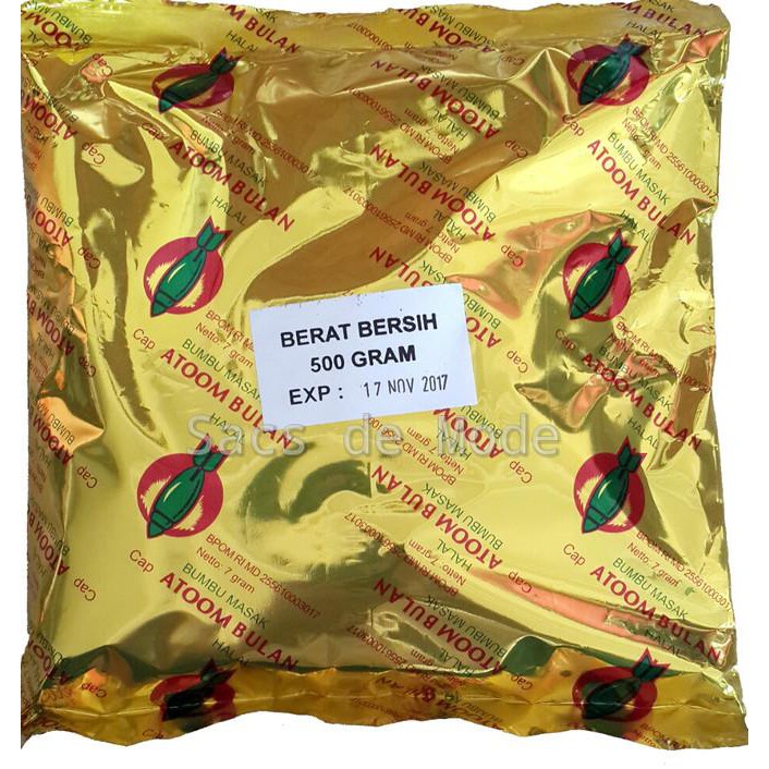 

IBV1 BUMBU MASAK CAP ATOOM BULAN / ATOM BULAN (500GR) 0OOU
