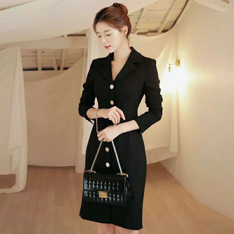 Dress Blazer Wanita