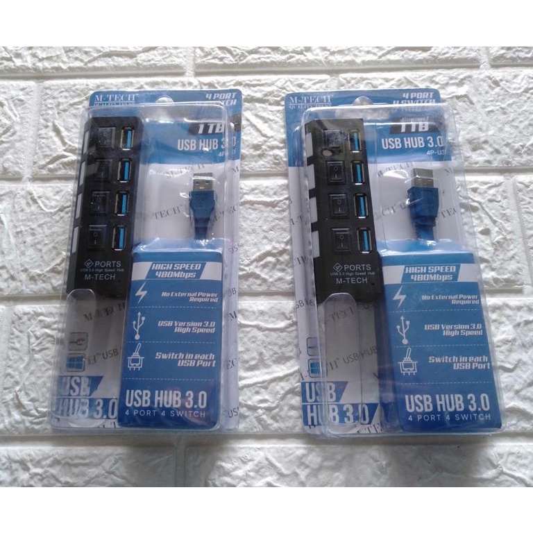 USB HUB 3.0 - 4 PORT SWITCH (NYALA) *M-TECH