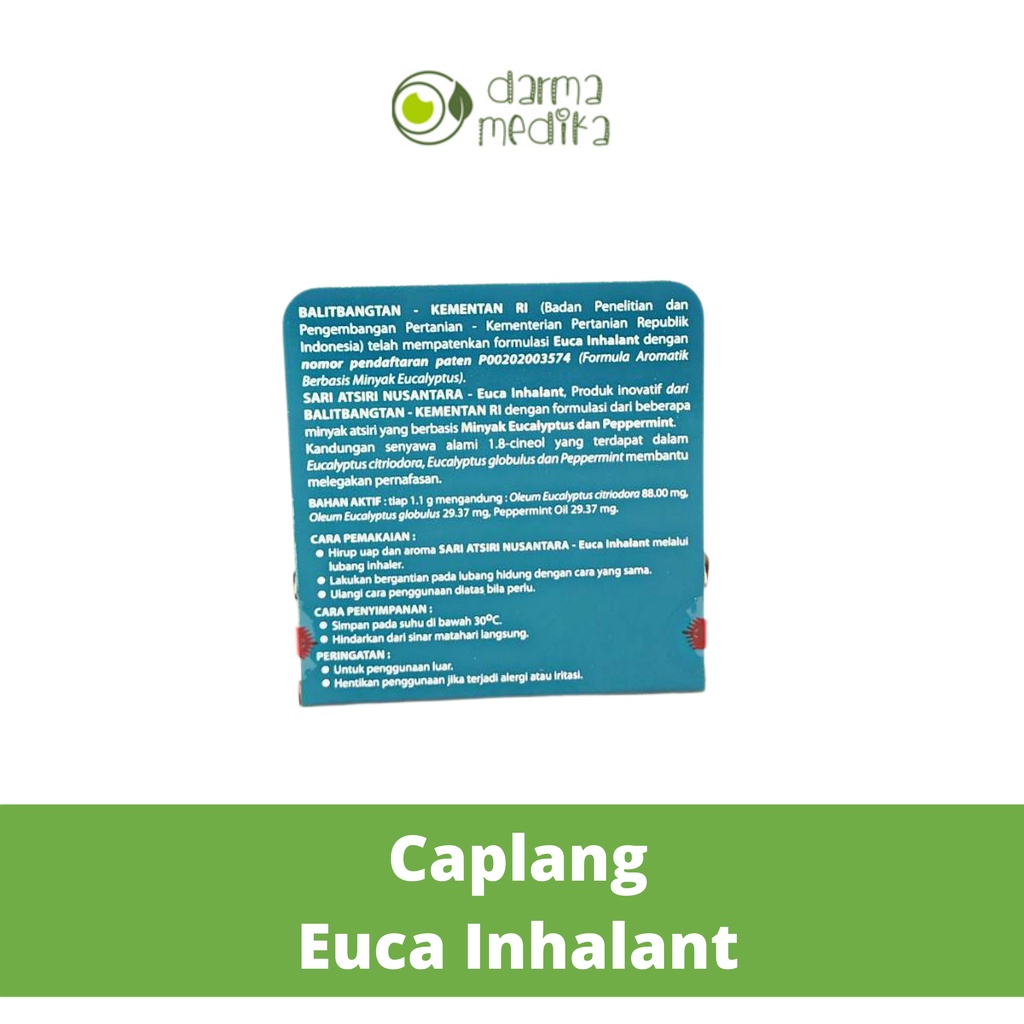 Euca Inhalant - Eucalyptus Inhalant Cap Lang