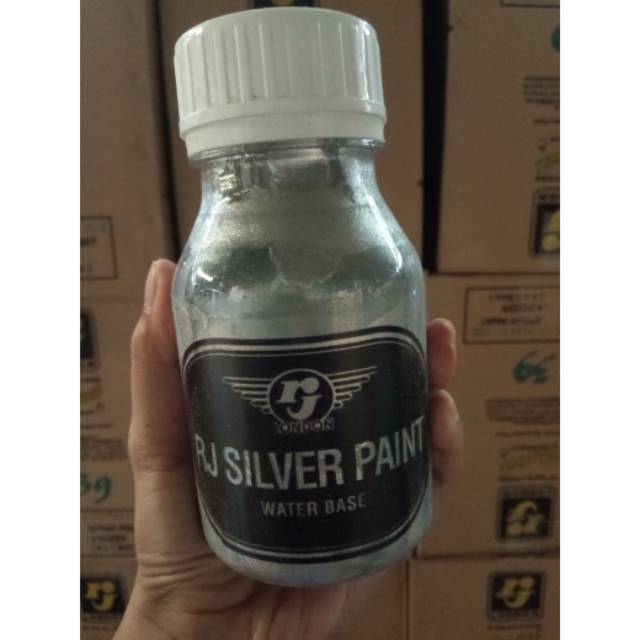 

cet warna silver paint 250gr