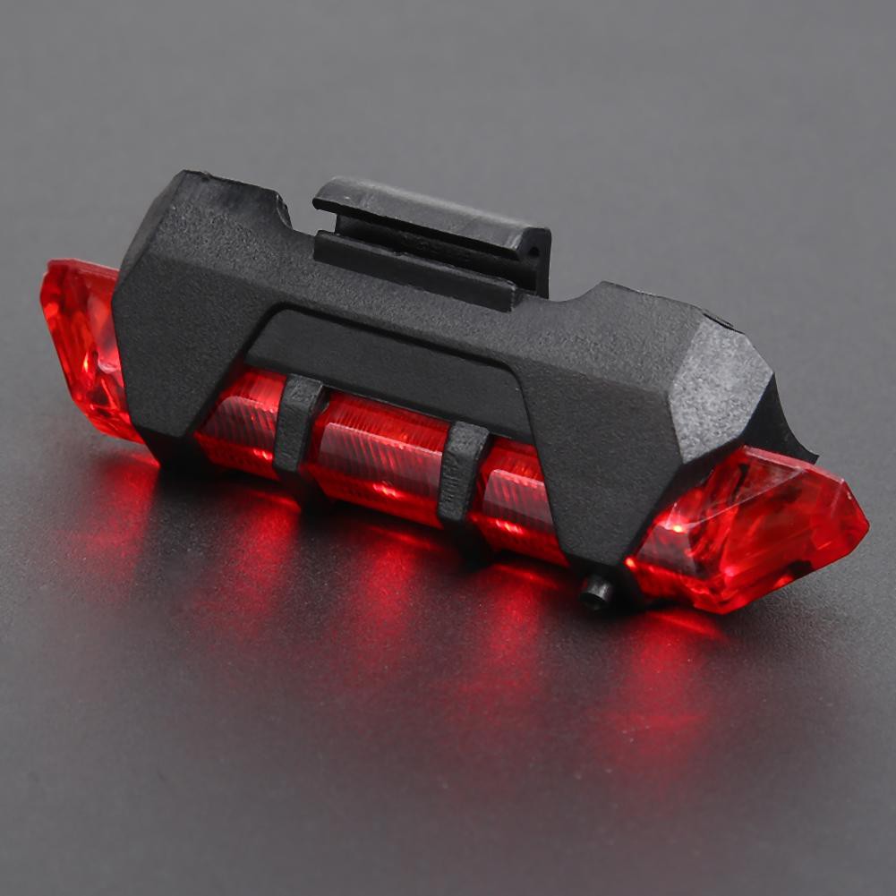 MOJITO USB Rechargeable LED Bicycle Taillight Waterproof Bike Rear Warning Lamp