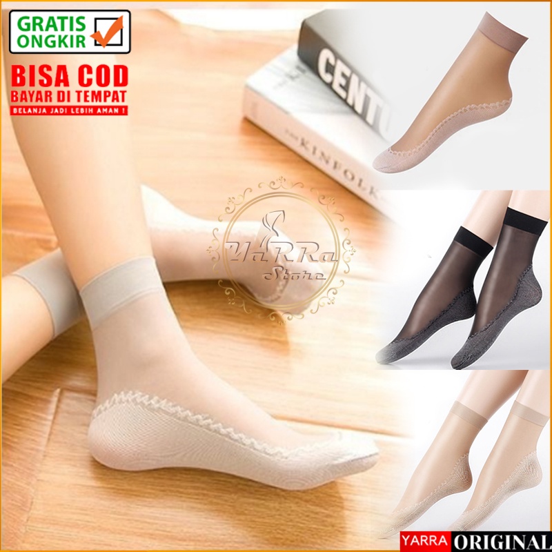 KAOS KAKI STOCKING WANITA DEWASA IMPORT STOCKING PENDEK PEREMPUAN HALUS TRANSPARAN KOREA STYLE STKB