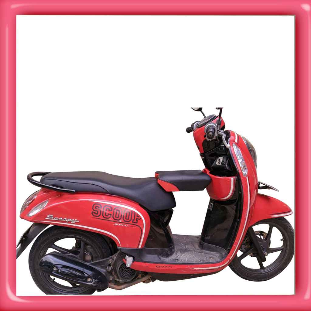 JOK MOTOR ANAK BONCENGAN MOTOR ANAK HONDA SCOOPY
