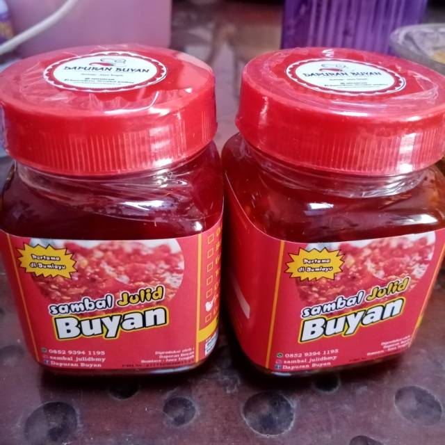 

Sambal Julid Buyan varian original