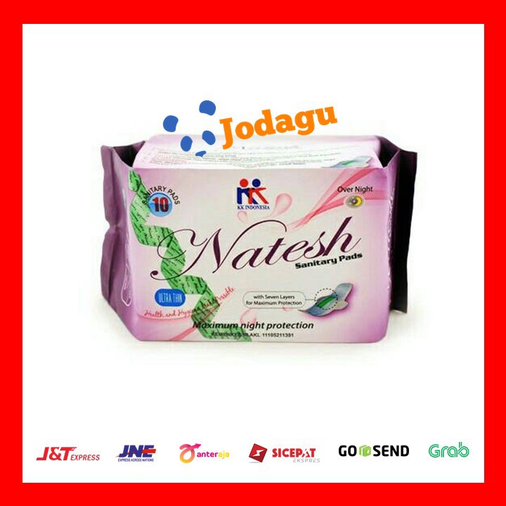 (Original) PEMBALUT HERBAL NATESH NIGHT Exp Lama Termurah