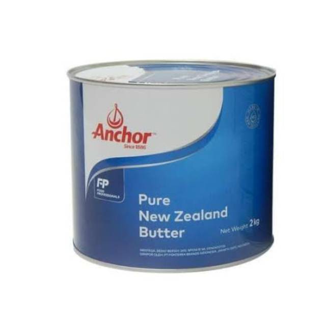 

PROMO!!! Butter Anchor 2kg - butter - roombutter - Margarin/Butter Anchor - Salted Butter
