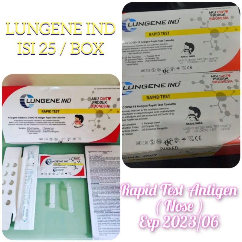 Best Seller Swab Hidung Mandiri Kit AG 1pcs AKD | Alat swab antigen