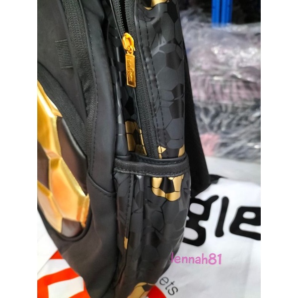 TAS RANSEL ANAK SEKOLAH SD /RANSEL SOCCER BLACK GOLD/ BACKPACK