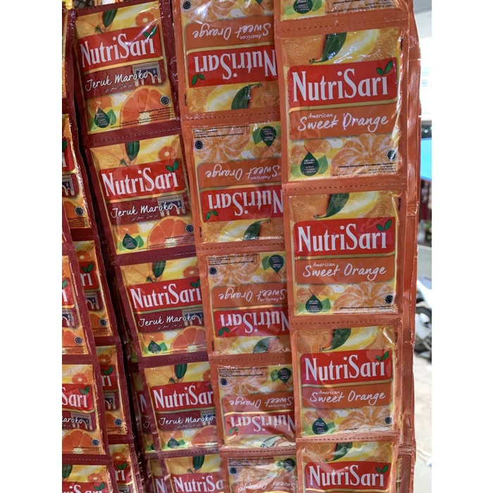 

Lainnya-Minuman-Bubuk- Nutrisari American Sweet Orange Isi 10 Sachet. Exp Lama -Bubuk-Minuman-