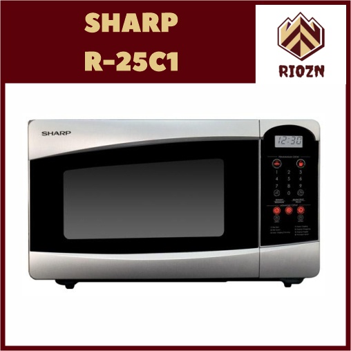 SHARP MICROWAVE 22L R25C1(S) / R25C1S Garansi Resmi