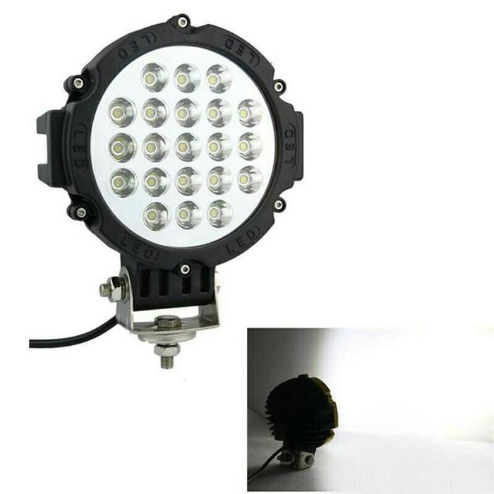 Lampu Tembak Sorot LED Cree 63W 21 Titik Mata 63 Watt Mobil Motor Jeep Worklight 63Watt W63 Offroad