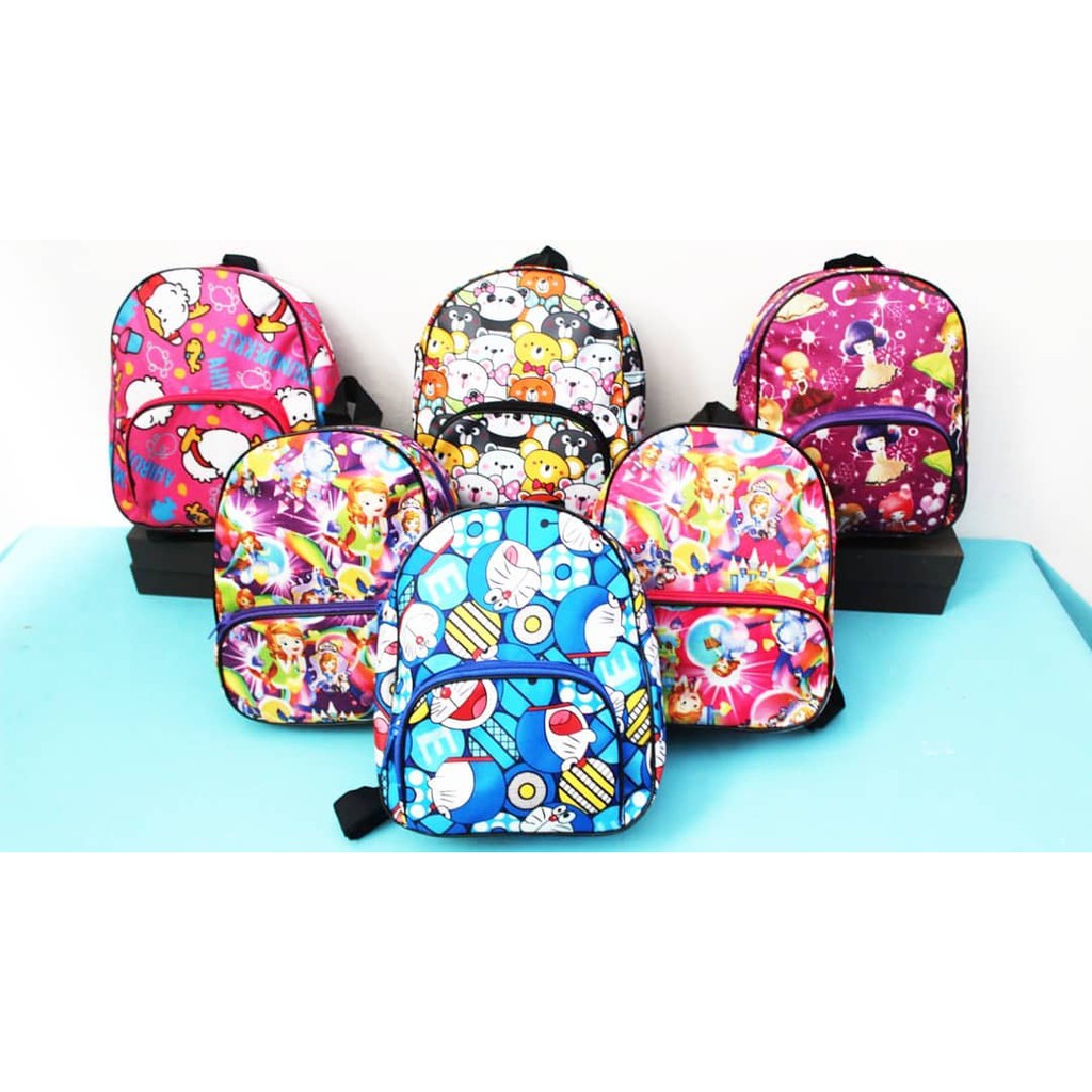 Tas Ransel Anak TK Murah Tas Anak Paud Tas Sekolah Anak Karakter Lucu Ransel Mini Perempuan