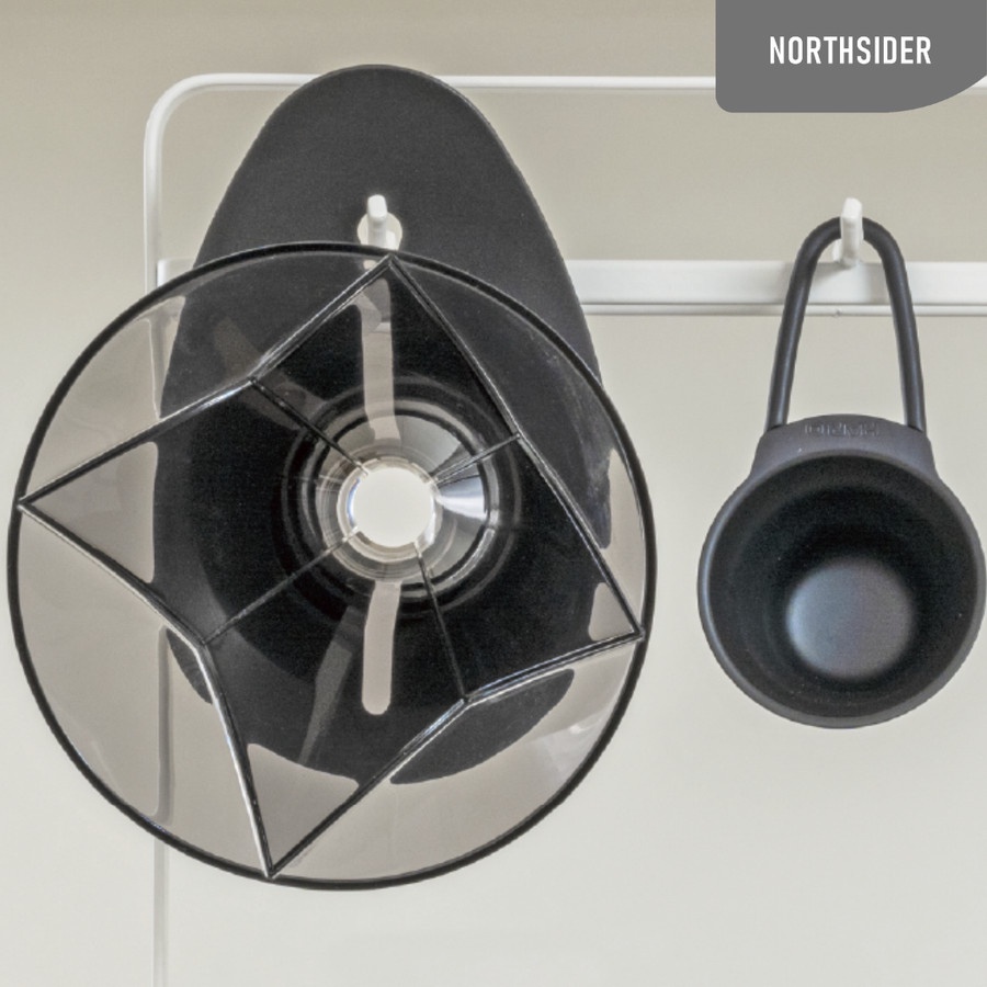 Hario V60 One Pour Plastic Dripper MUGEN VDMU-02-TB black Transparent