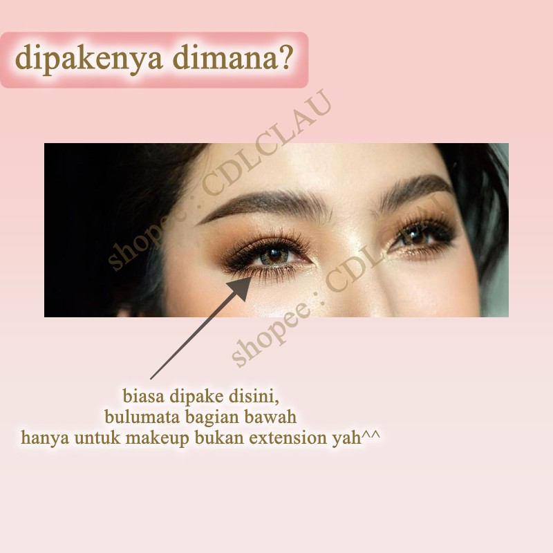 LOWER LASHES - XANADU PLETHORA LASHES - BULUMATA BAWAH