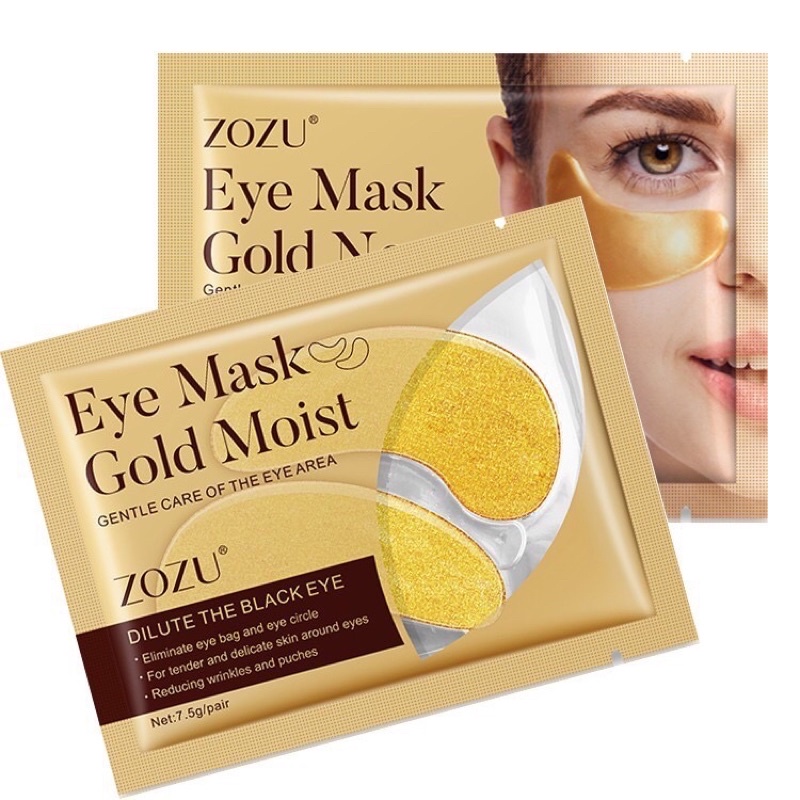 COLLAGEN GOLD CRYSTAL EYE MASK EYE PATCH MASK MATA PANDA