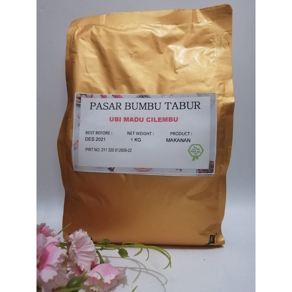 

BUMBU TABUR UBI MADU CILEMBU 1 KG BUBUK MAKANAN ENAK MURAH HALAL