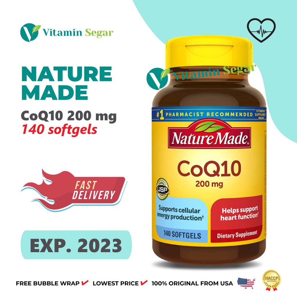 Nature Made | COQ10, 200 mg - 140 Softgels
