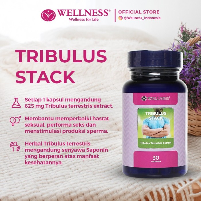 Wellness Tribulus Stack 30 Capsules