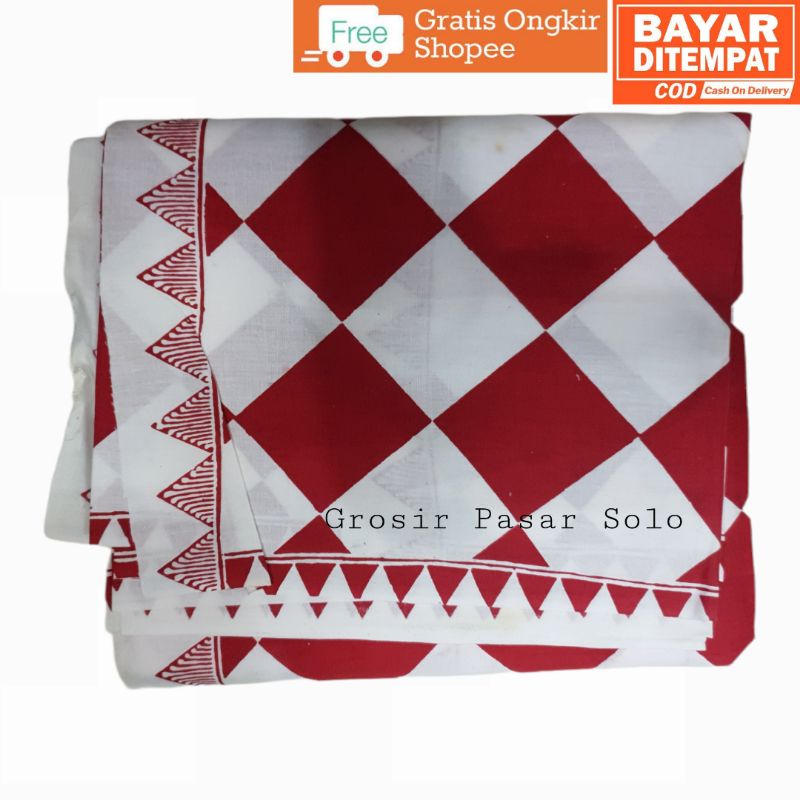 Kain Poleng Kain Bali motif kotak warna warni