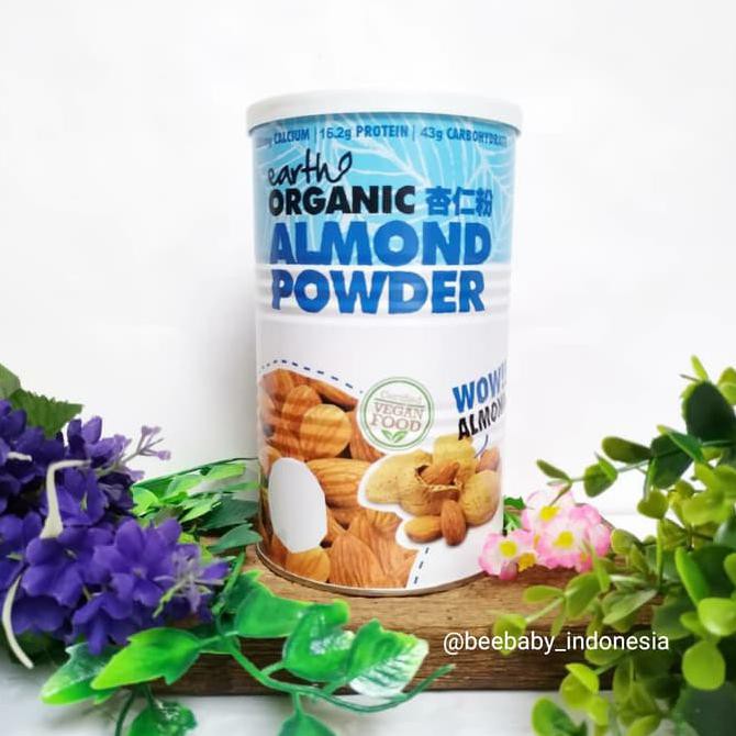 

** Earth Living Organic Almond Powder 500 Gr