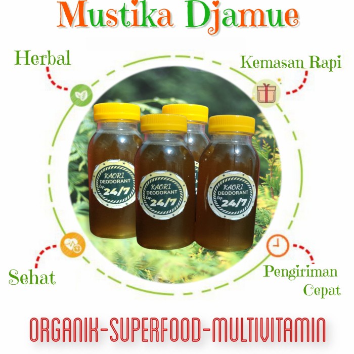 

Deodorant Refill Pemutih Ketiak 100ML Cair Tawas Herbal Organik