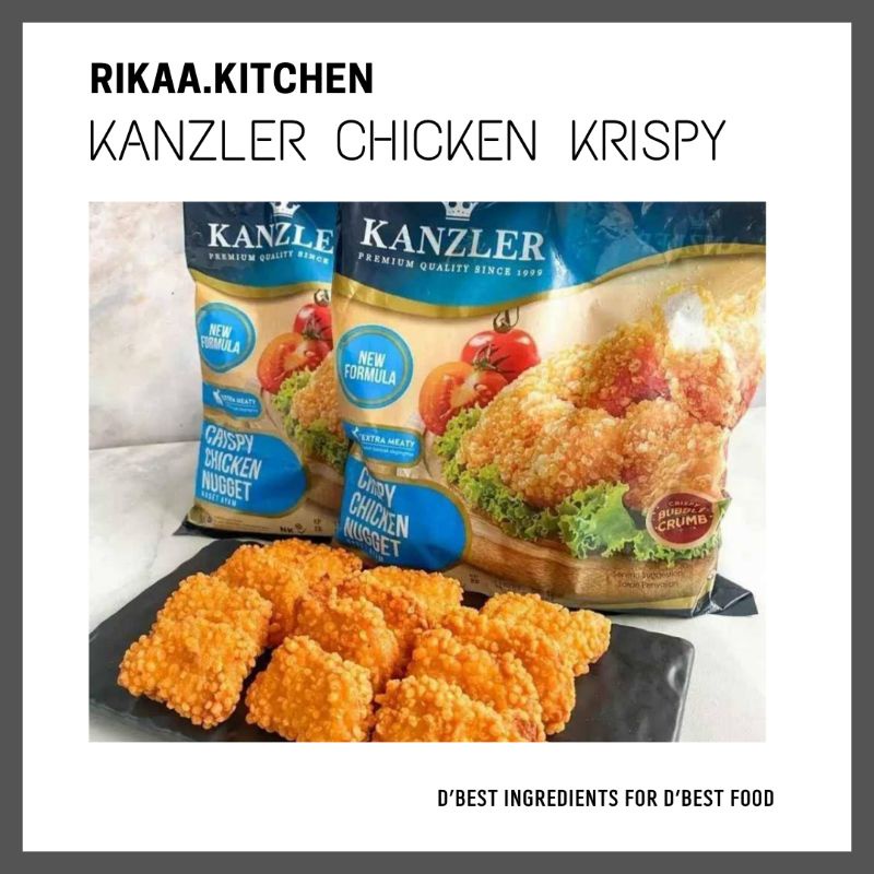 

Kanzler chicken Nugget Crispy 450gr