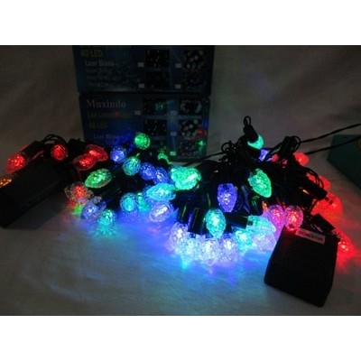 MUXINDO Lampu Natal LED Buah Pineal/Lampu Hias Buah Pineal 40 LED