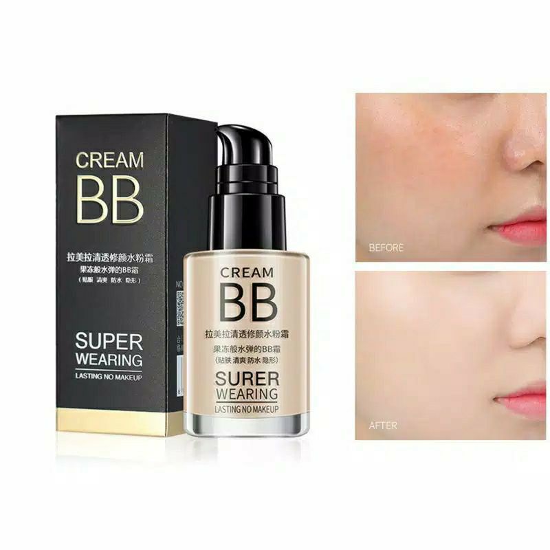 PROMO BB CREAM SUPER WEARING 30ML / BB &amp; CC CREAM PELEMBAB DAN PEMUTIH WAJAH