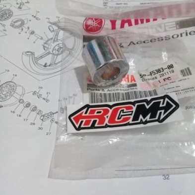 COLLAR BOSH RODA BELAKANG PALING KIRI LUAR JUPITER Z LAMA BURHAN ROBOT SALIB Z1 MX OLD 5TP-F5383-00