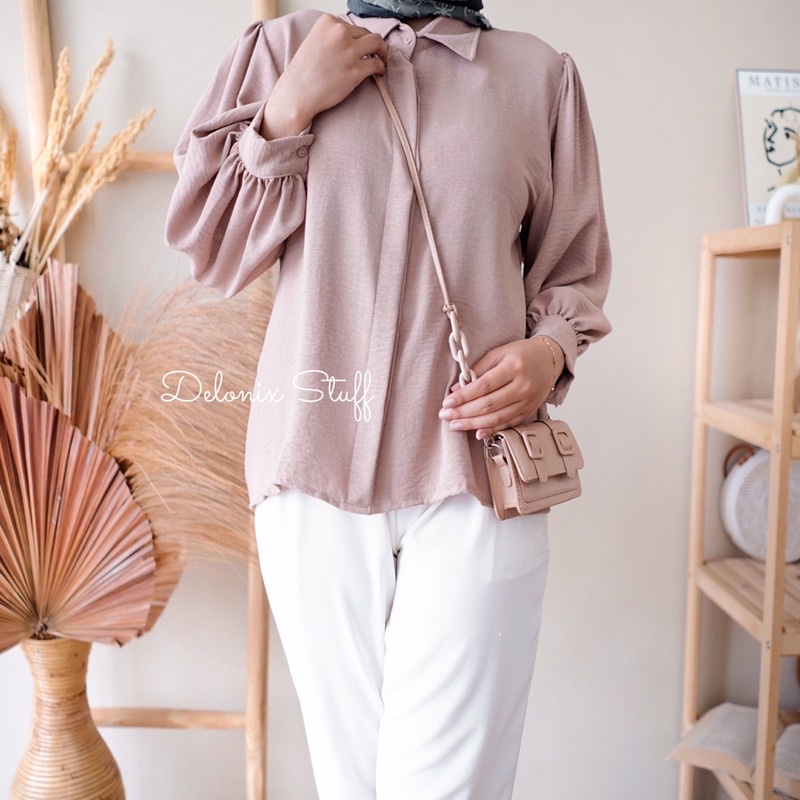 DELONIX | Sheryl crinkle top