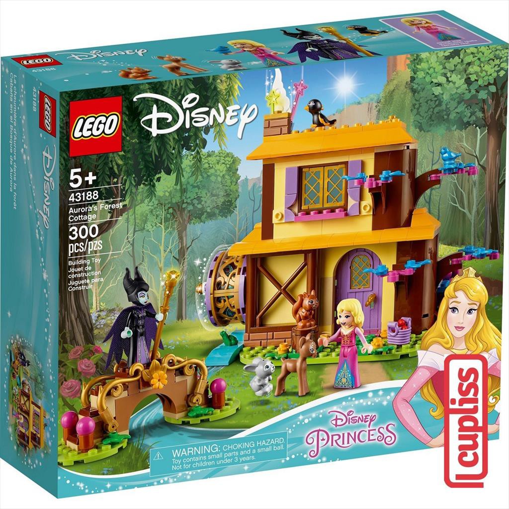 LEGO Disney 43188 Aurora  Forest Cottage