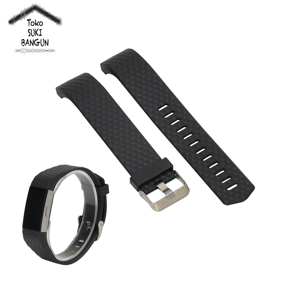 TALI JAM Fit Charge 2 Rubber Silicone Fashion Watch Strap Band