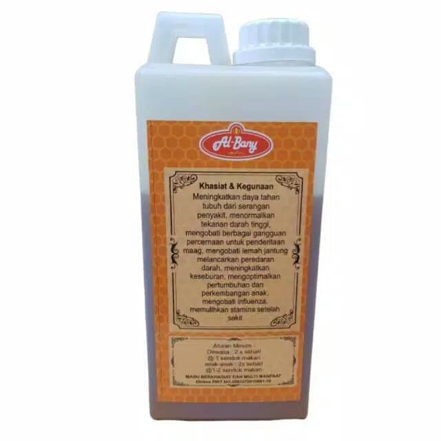 

201nhgg Madu Murni Asli Hutan Plus Propolis Al Bany 1Kg 1000 Gram Ds201Fs