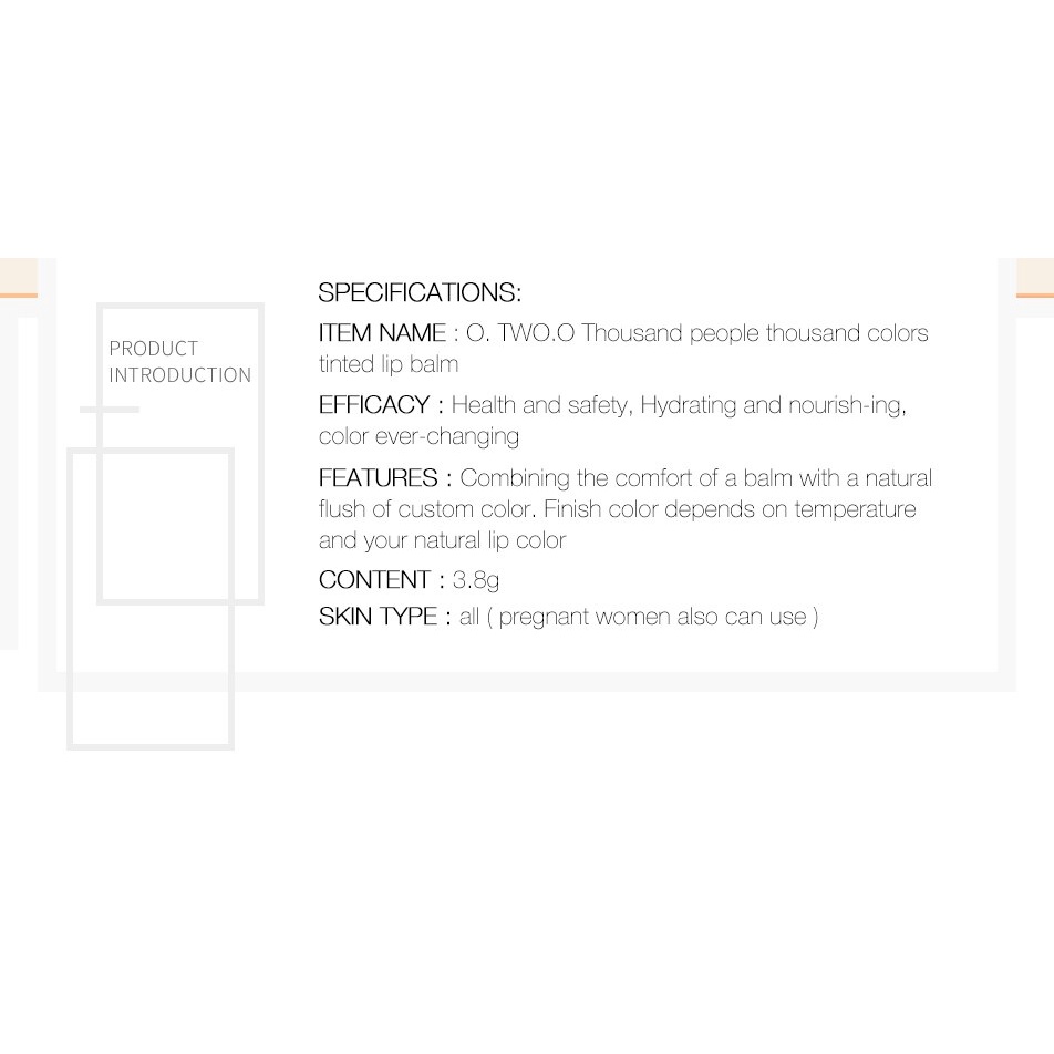 O.TWO.O Lip Balm Natural OTwoO Lipbalm Lipbam Bibir Lip Treatment Lip Balm Pelembab Bibir Lips Serum Bibir Lips Balm O Two O Lip Care