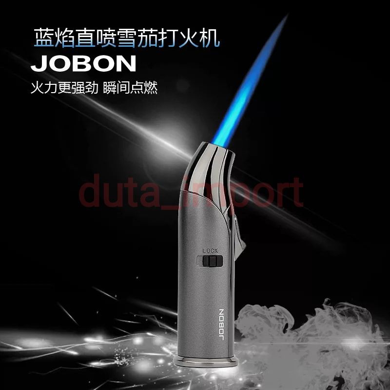 JOBON Lighter single jet flame/Korek api gas 1 jet refill mode lock original import