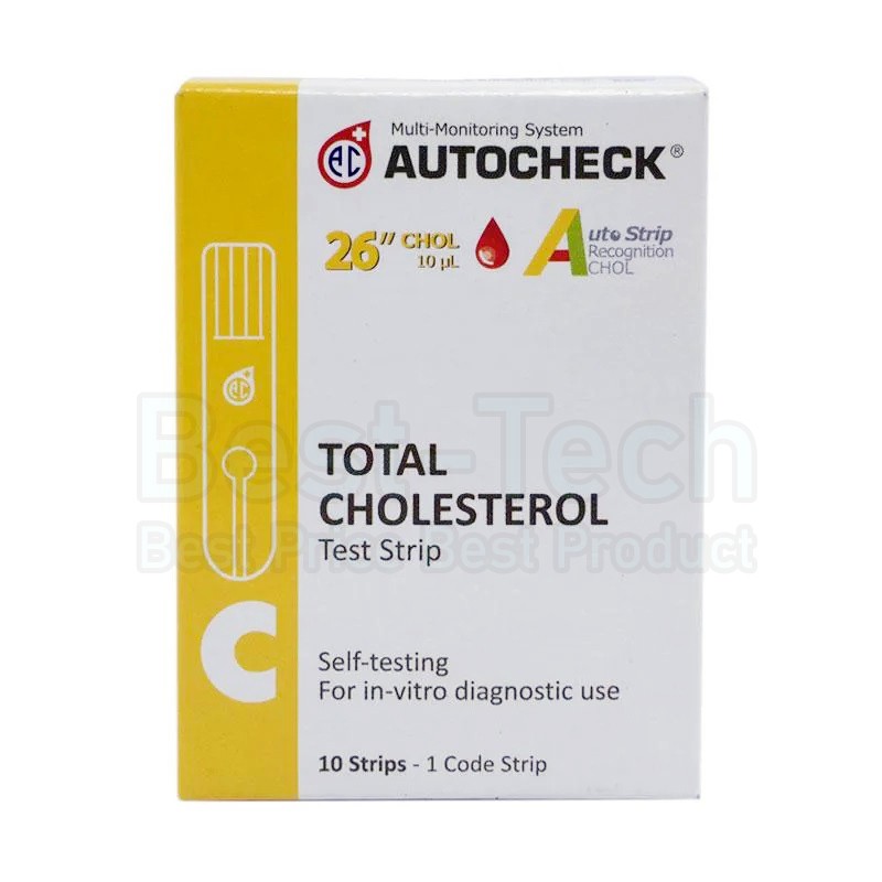 Strip Kolesterol Autocheck Test Strip Blood Cholesterol