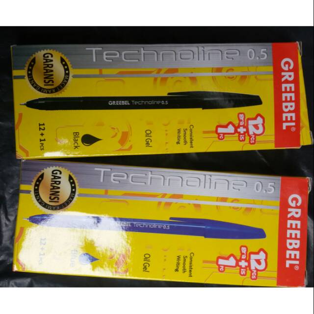 

PULPEN GREEBEL ISI 12+1 PCS/ pack