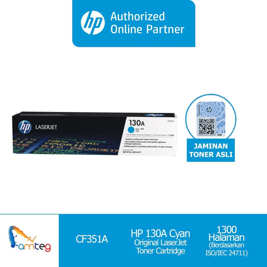 Hp Toner 130A Cyan Original