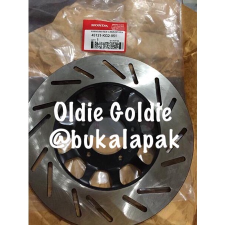 Cakram Terjangkau Piringan Cakram Depan Disc Front Brake Honda GL Pro Max ORI