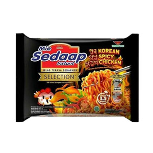 

5 Bungkus Sedaap Mie Mie Instant Goreng Korean Spicy 87g