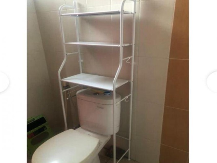 Rak Toilet Organizer WC Tissue sabun Kloset Kamar Mandi 165x50x26