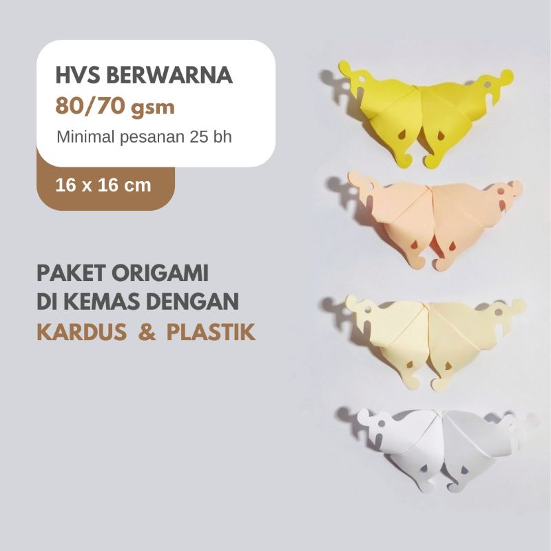 

Orogami Kupu Kupu Origami Butterfly [Pre-Order]