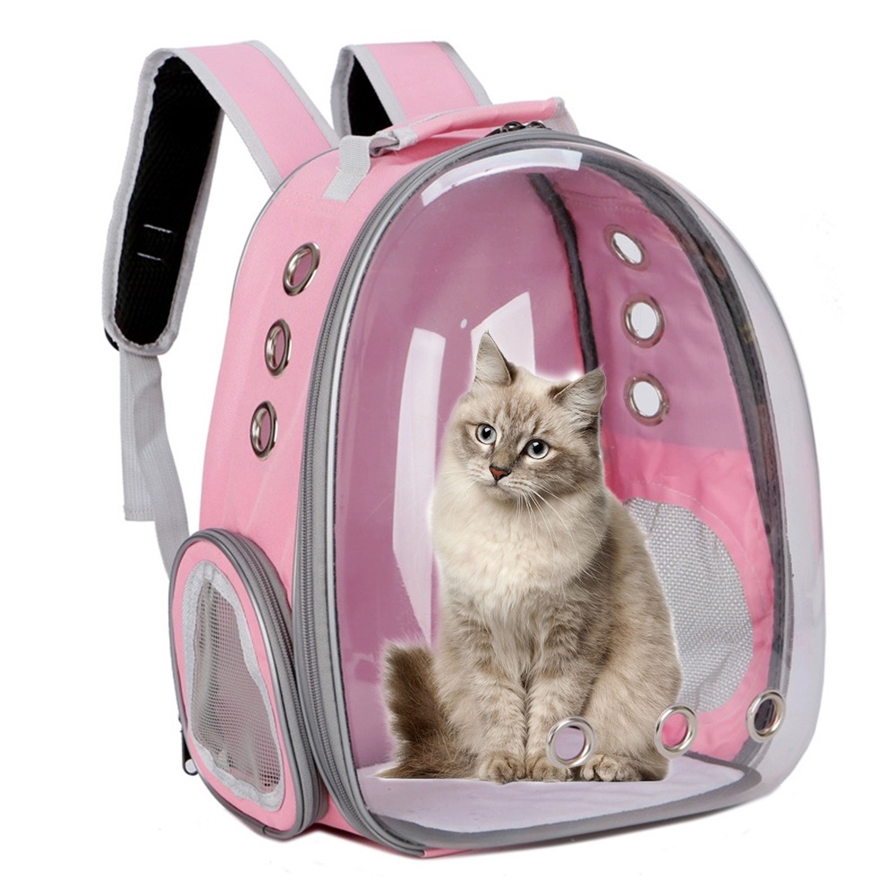 【Free Dus Packaging】Pet’ oPedia 17 inch big Tas  Kucing Astronout  Travel Bag Nyaman dan  Cat Bag Pet Carrier Pet Rucksack