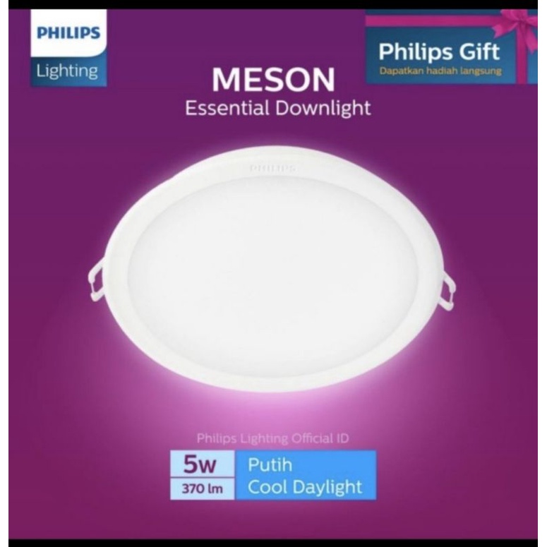 Philips downlight meson 5 watt 5W 5watt